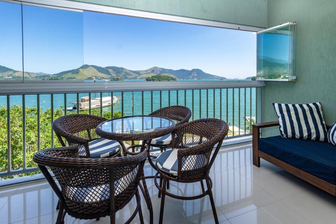 Requinte A Beira Mar! Recarregue Suas Energias! Apartment Angra dos Reis Bagian luar foto